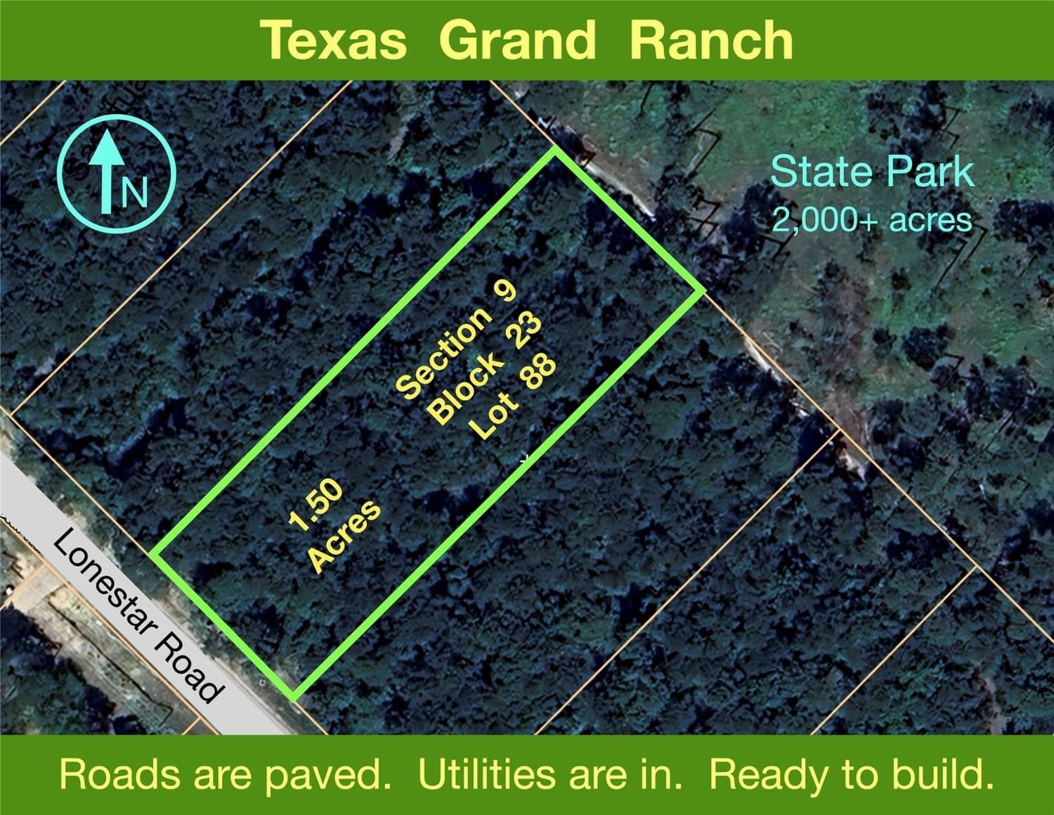 Real estate property located at 9-23-88 Lonestar, Walker, I Texas Grand Ranch, New Waverly, TX, US