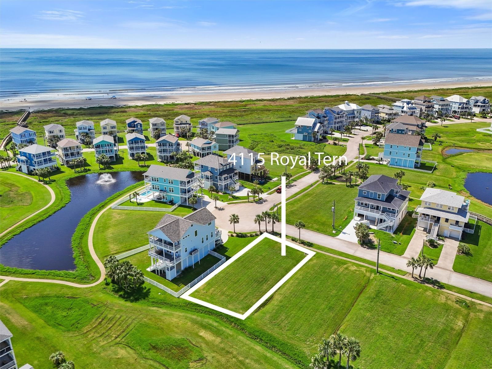 Real estate property located at 4115 Royal Tern, Galveston, Pointe West Sec 1 2005, Galveston, TX, US