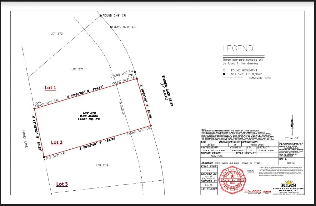 Real estate property located at 25615 Timberlakes dr, Montgomery, Timber Lakes 01, Spring, TX, US