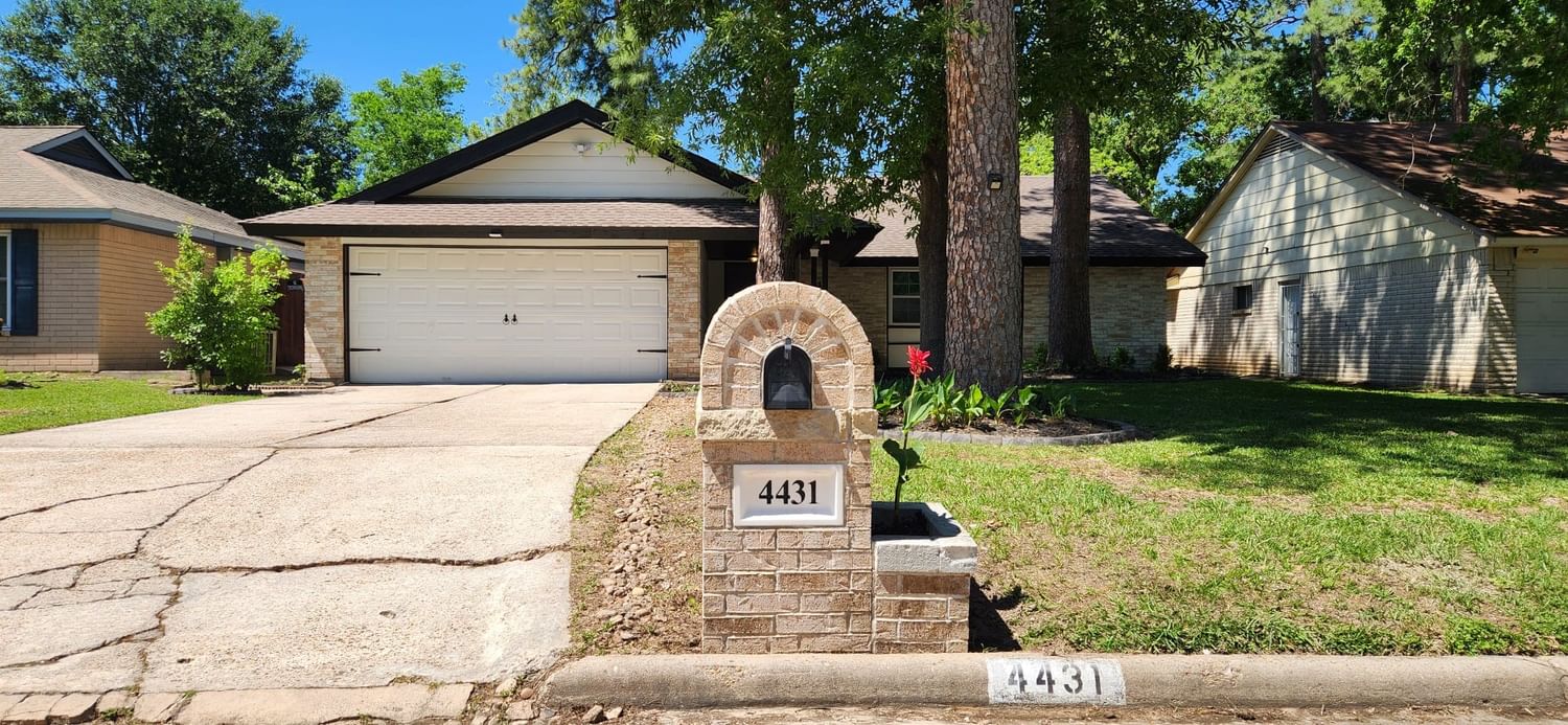 Real estate property located at 4431 Monteith Dr, Harris, Birnam Wood, Spring, TX, US