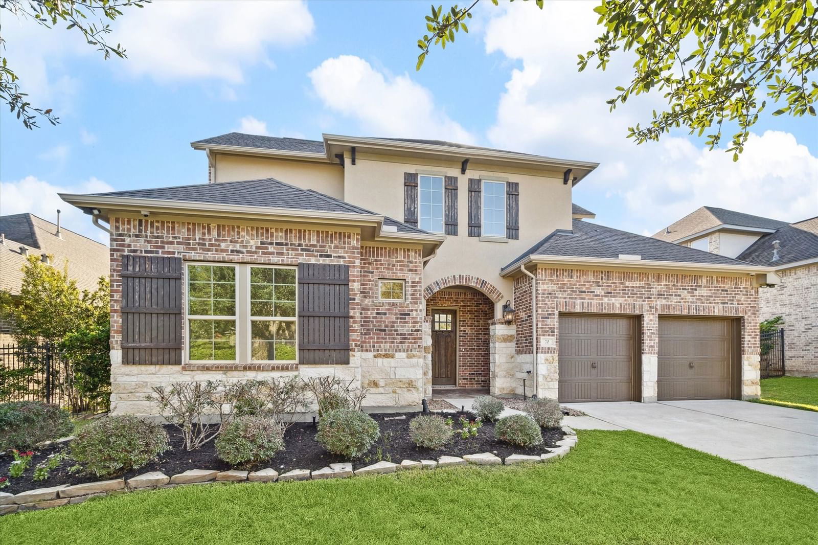 Real estate property located at 70 Braided Branch, Harris, Woodlands Creekside Park West Se, Tomball, TX, US