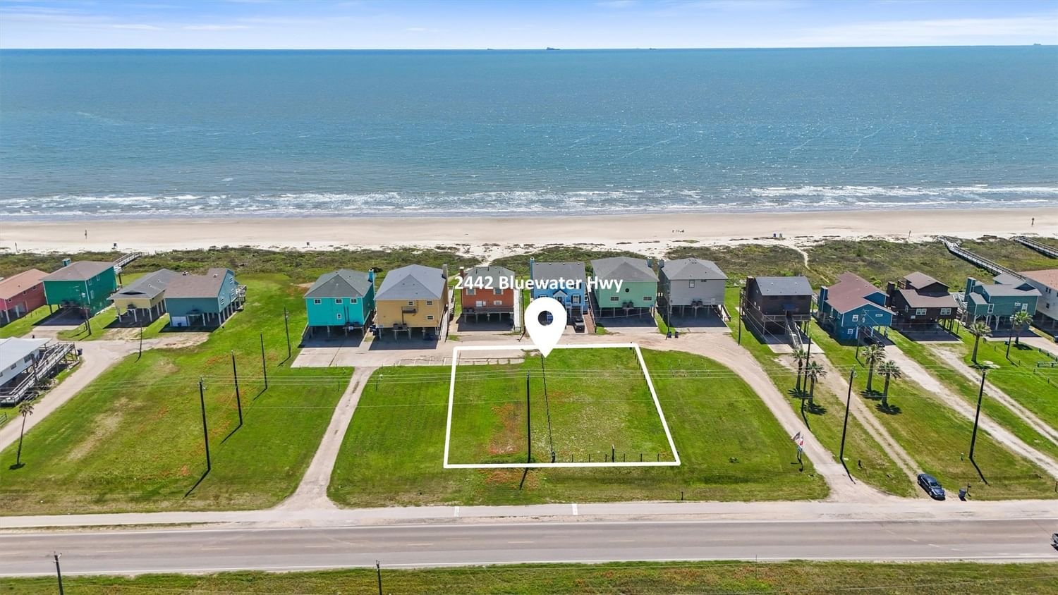 Real estate property located at 2442 Blue Water, Brazoria, B C I C Div 1, Surfside Beach, TX, US