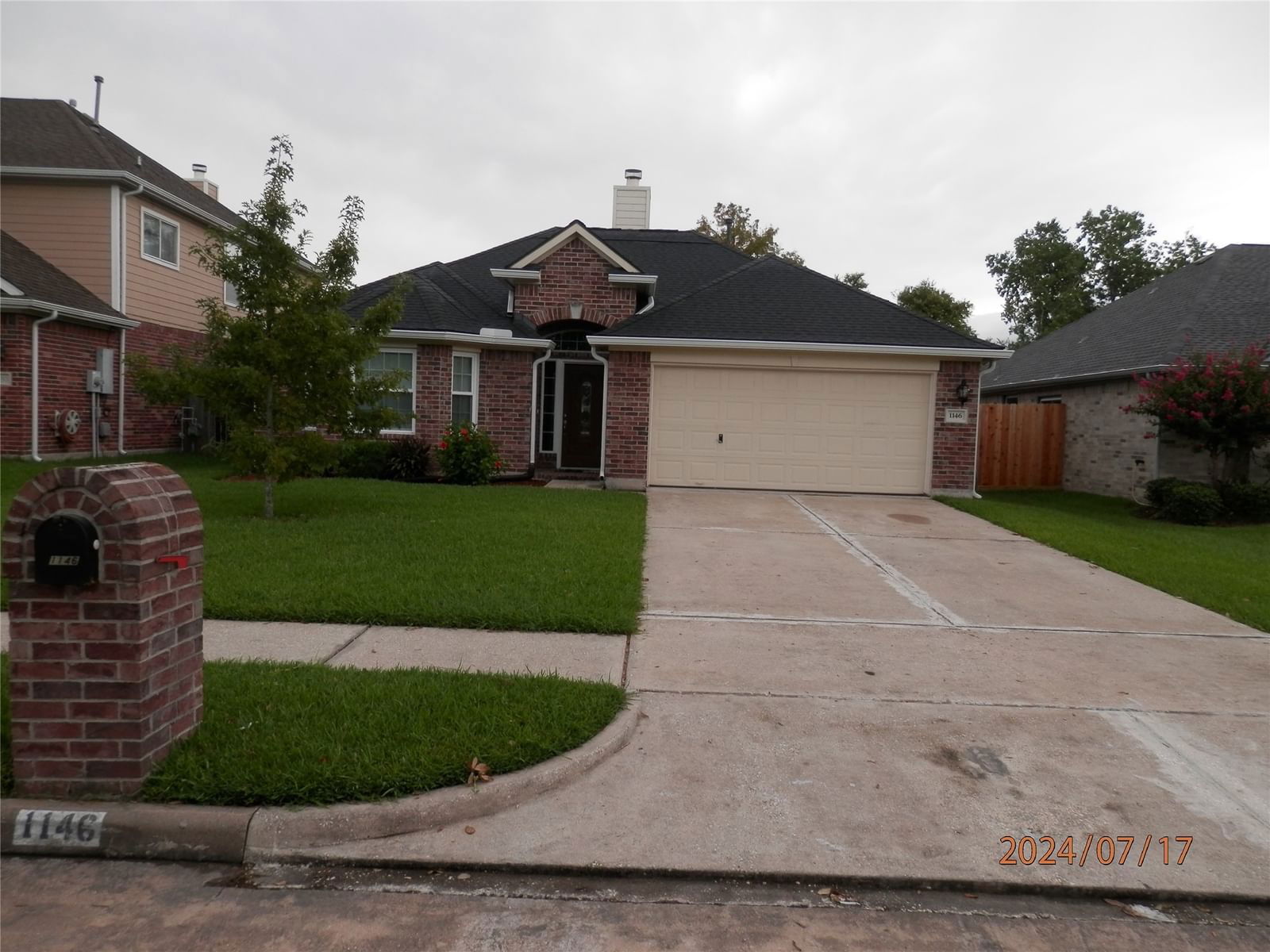 Real estate property located at 1146 Chase Park, Galveston, Chase Park Sec 3 2000, Bacliff, TX, US