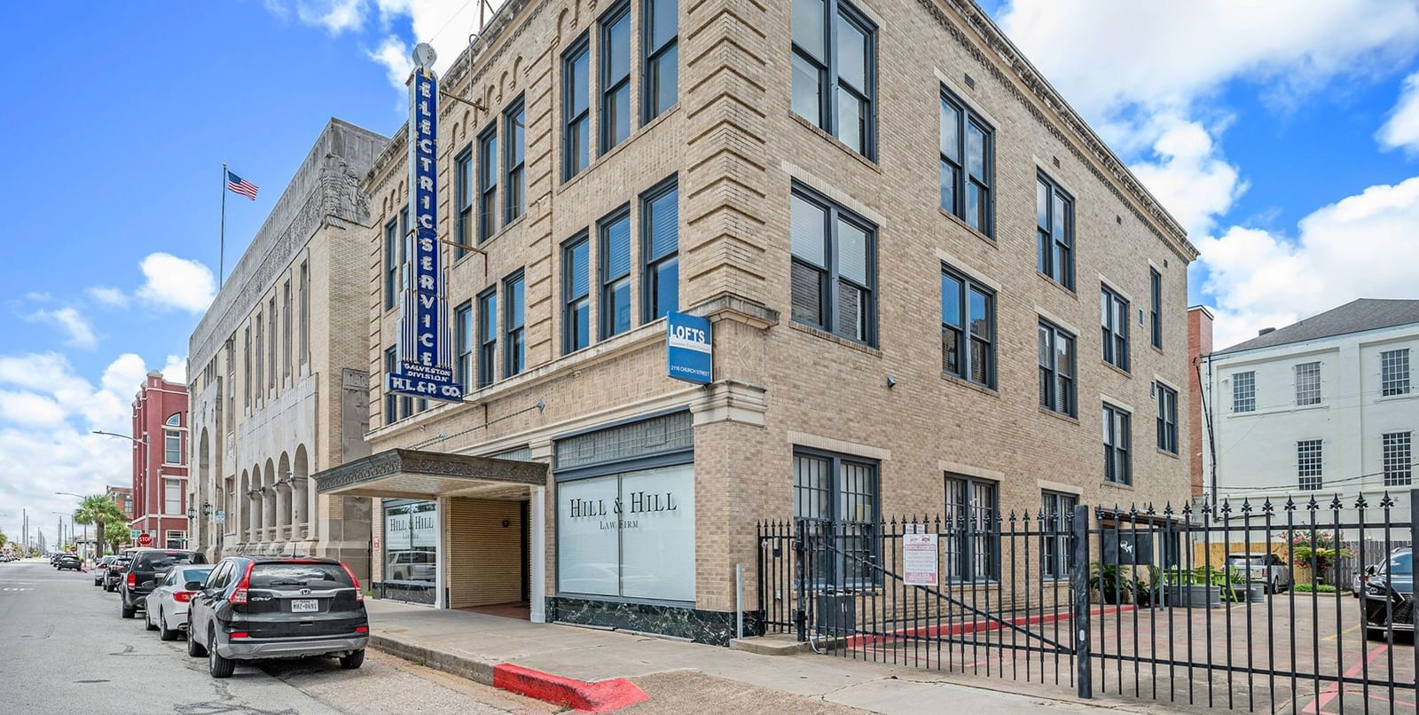 Real estate property located at 2116 Church #2A, Galveston, Galveston Electric Co Lofts, Galveston, TX, US