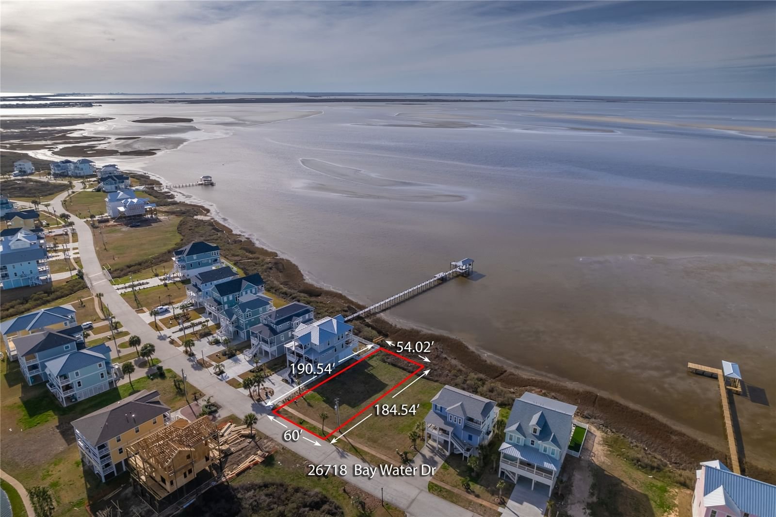 Real estate property located at 26718 Bay Water, Galveston, Pointe West, Galveston, TX, US