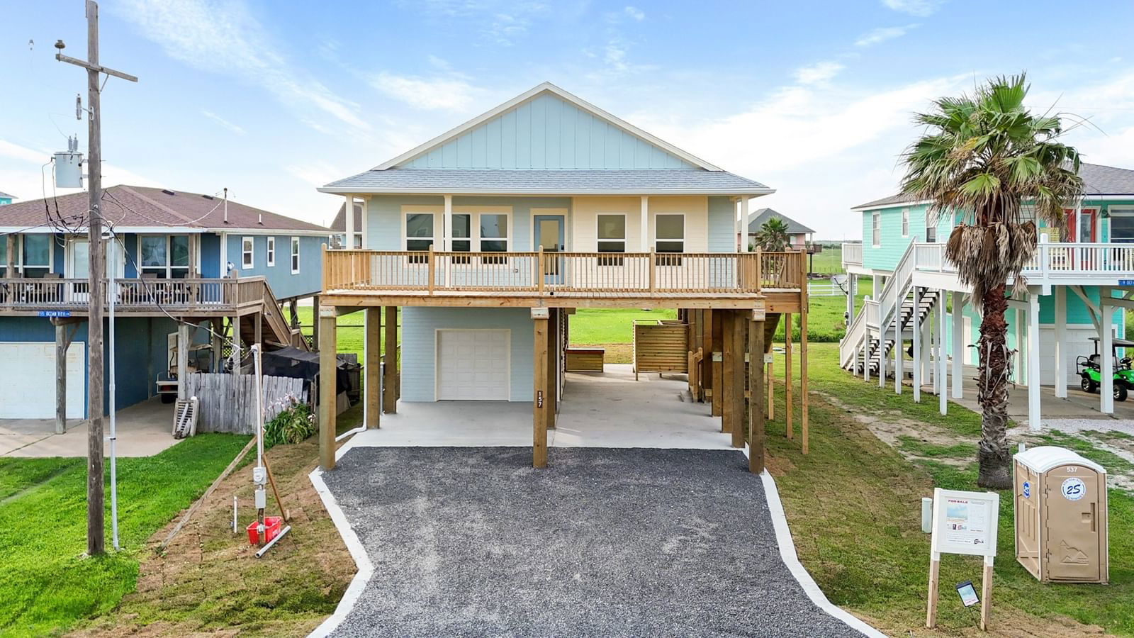 Real estate property located at 157 Ocean View, Galveston, Ocean Shore 5 Unrec, Port Bolivar, TX, US