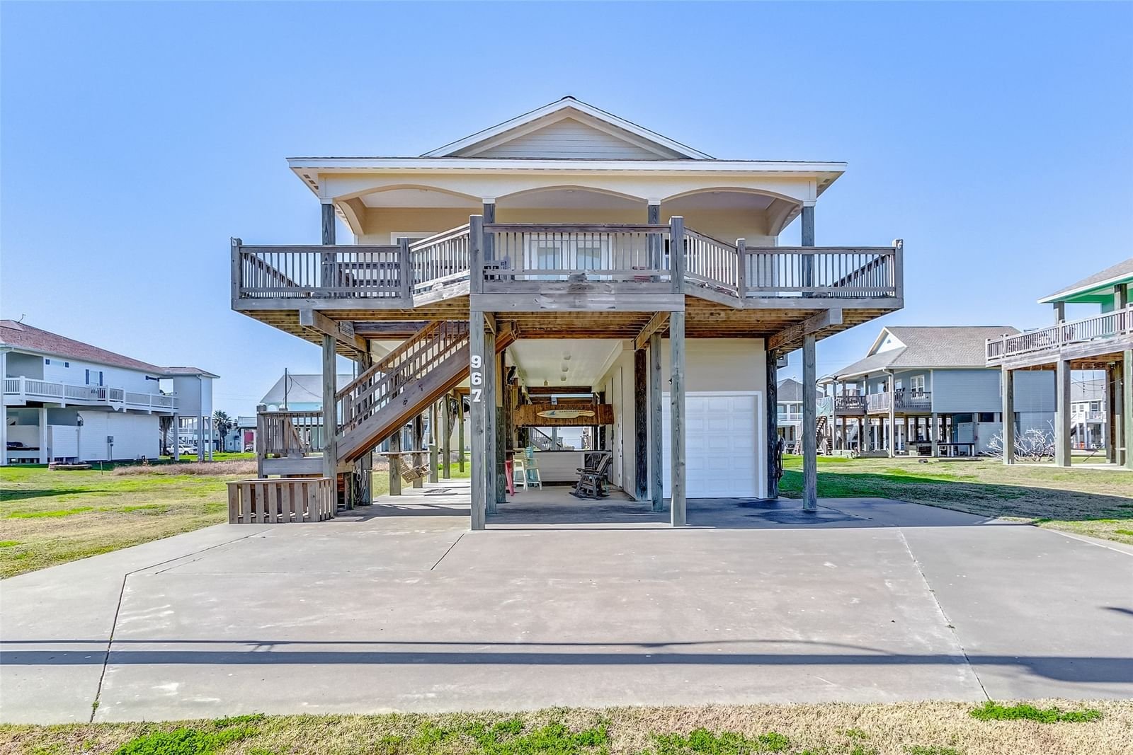 Real estate property located at 967 Albatross, Galveston, Holiday Beach, Crystal Beach, TX, US