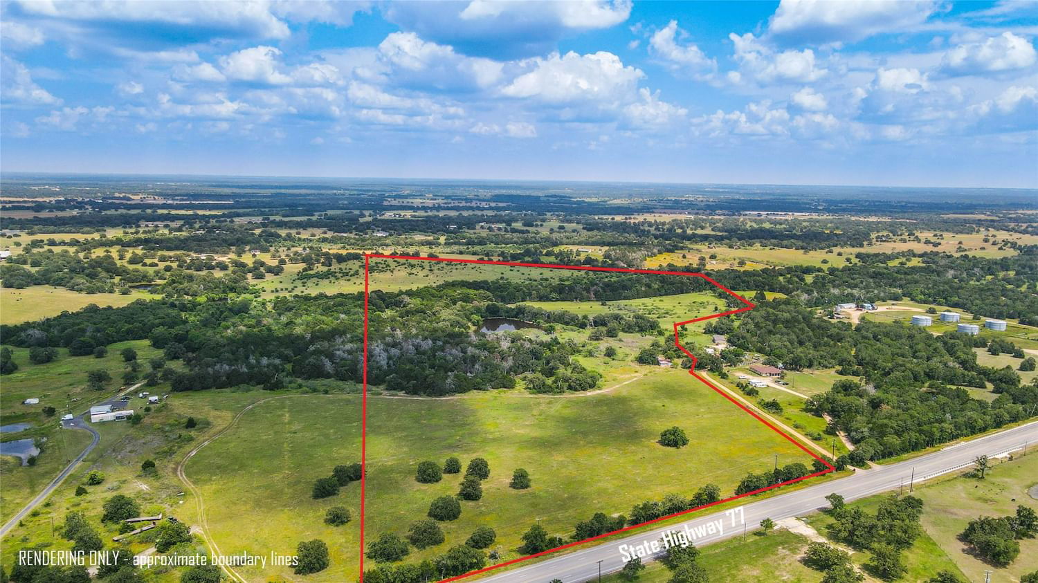 Real estate property located at TBD S HWY 77 - 70 acres, Lee, None, Giddings, TX, US