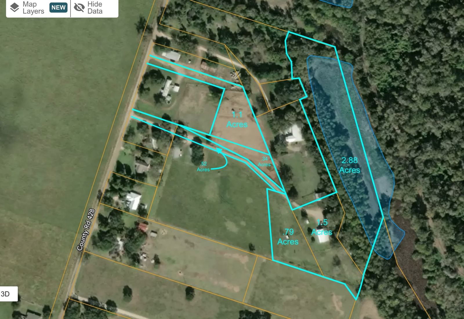 Real estate property located at 1085 County Road 428, Wharton, None, Wharton, TX, US