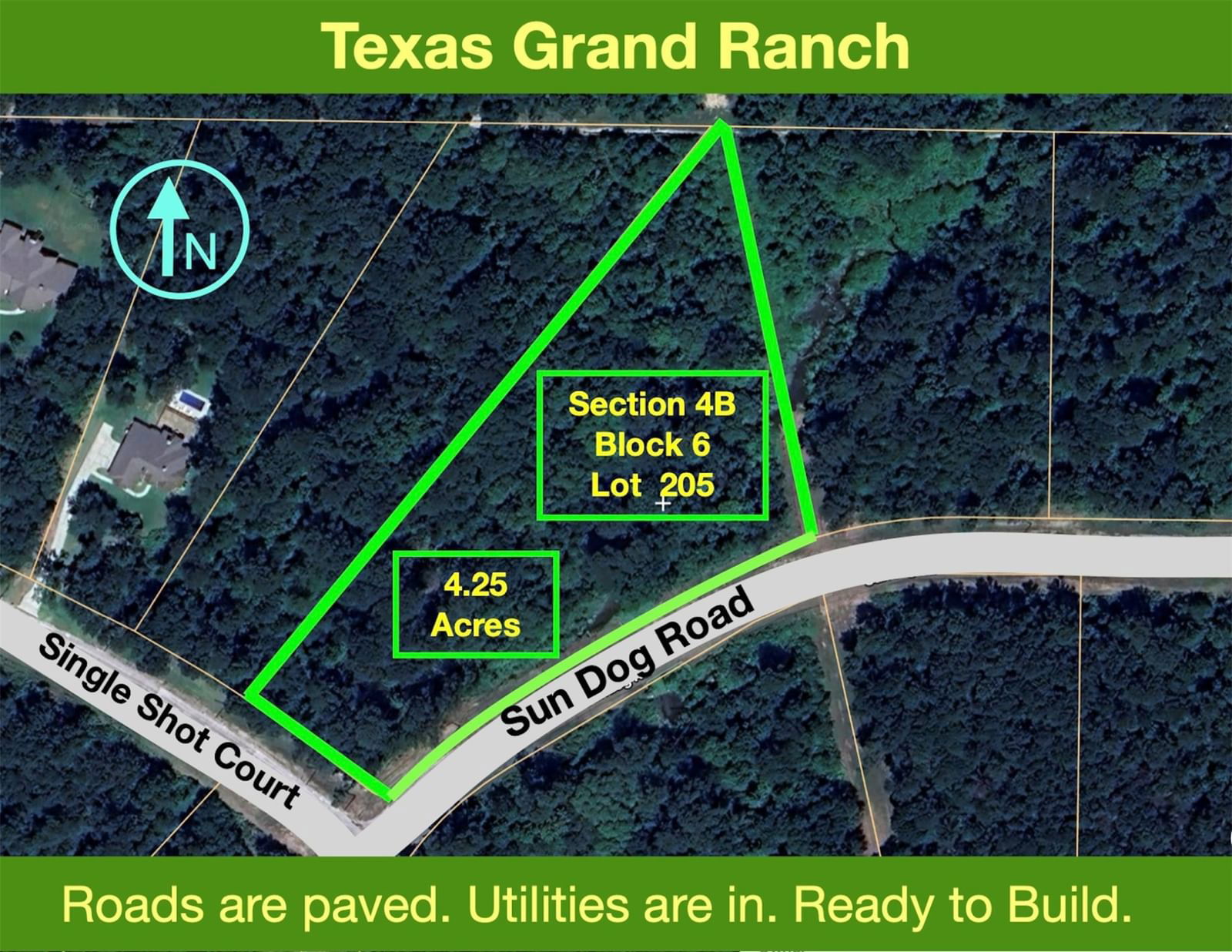 Real estate property located at 4B-6-205 Single Shot, Walker, Texas Grand Ranch, Huntsville, TX, US