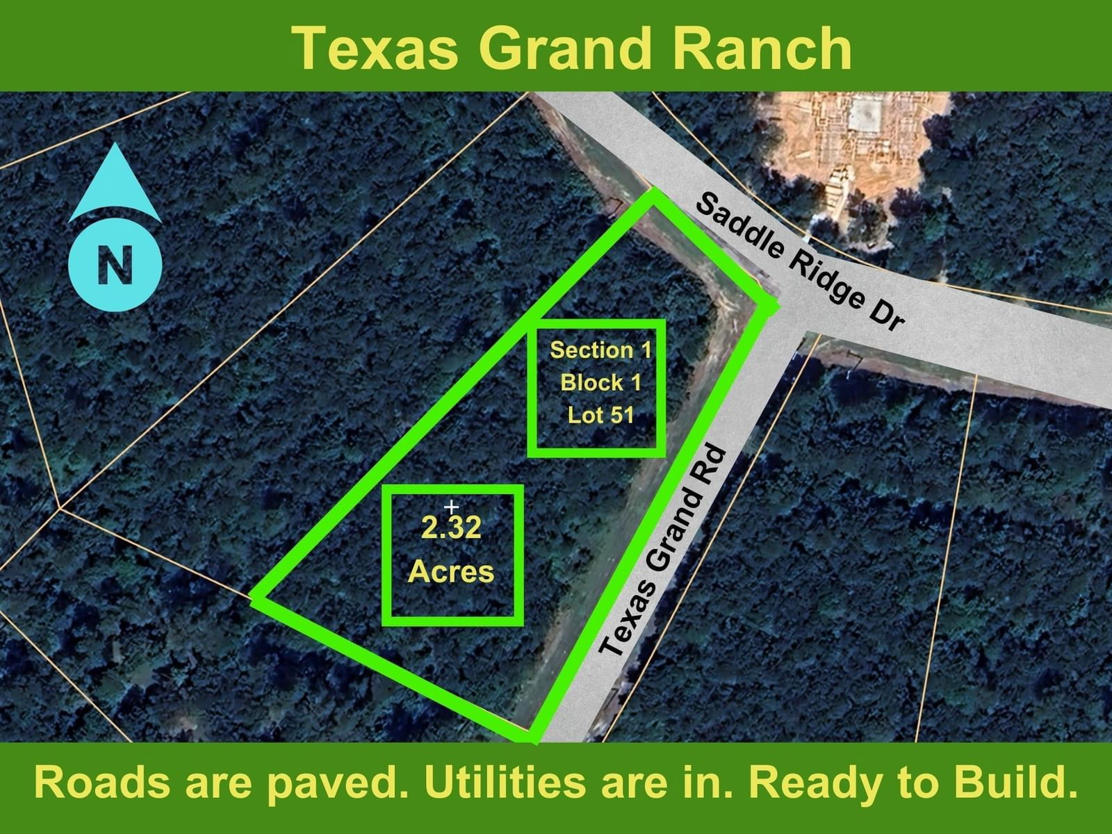 Real estate property located at 1-1-51 Saddle Ridge, Walker, Texas Grand Ranch, Huntsville, TX, US