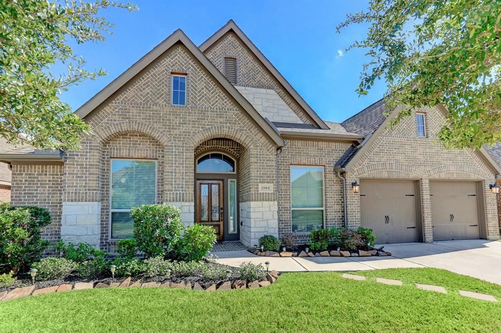 Real estate property located at 1965 Beacon Springs, Fort Bend, Shadow Creek Ranch, Pearland, TX, US