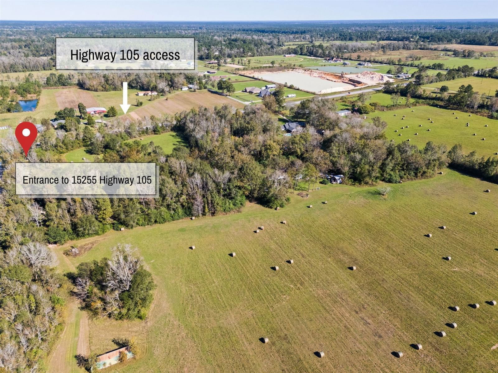 Real estate property located at 15255 Highway 105, Liberty, B Tarkington, Cleveland, TX, US