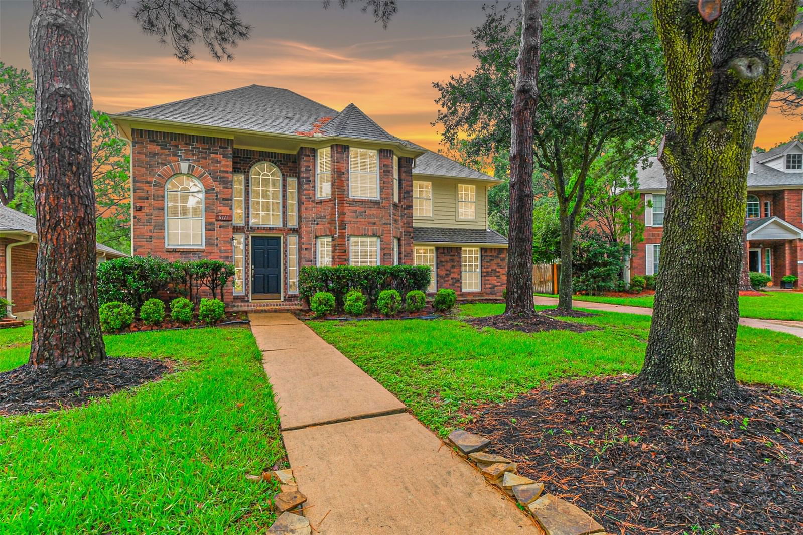 Real estate property located at 8115 Forest Commons, Harris, Easton Commons, Houston, TX, US