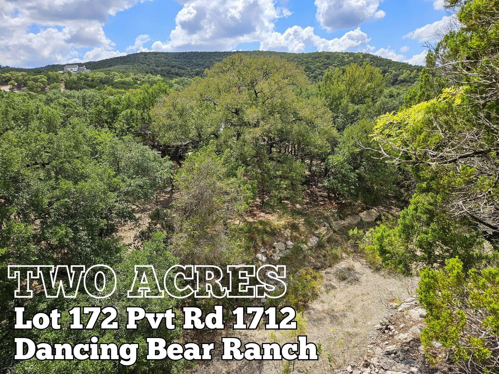 Real estate property located at Lot 172 Private Road 1712, Medina, Dancing Bear Ranch, Mico, TX, US