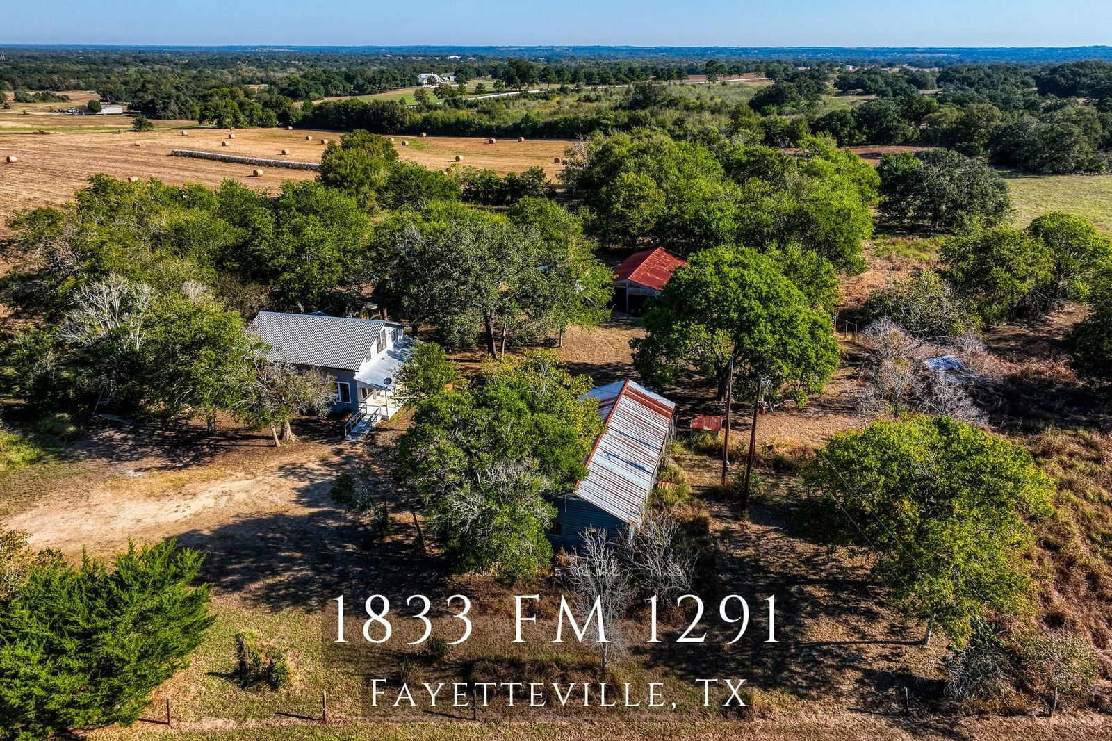 Real estate property located at 1833 Farm to Market 1291, Fayette, Alexander Thompson League A-98, Fayetteville, TX, US