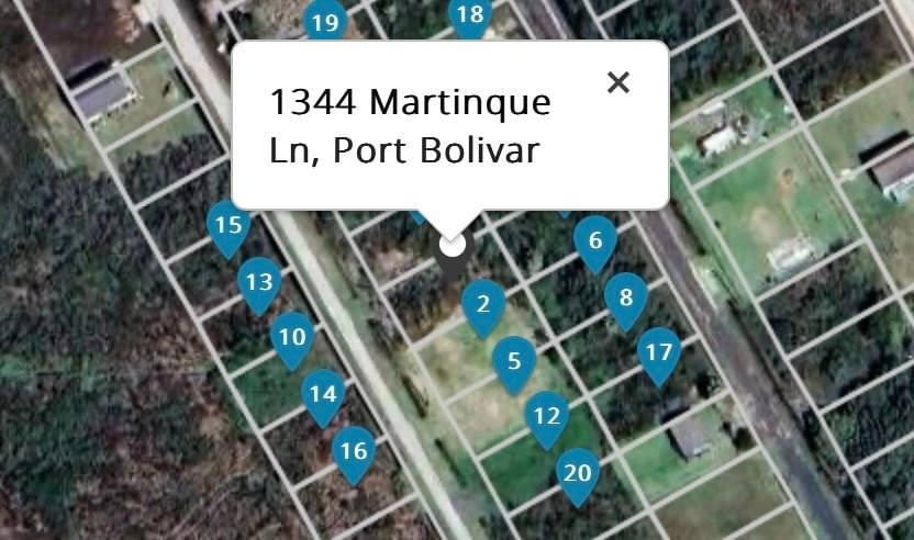 Real estate property located at 1344 Martinique, Galveston, Kingston Beach, Port Bolivar, TX, US