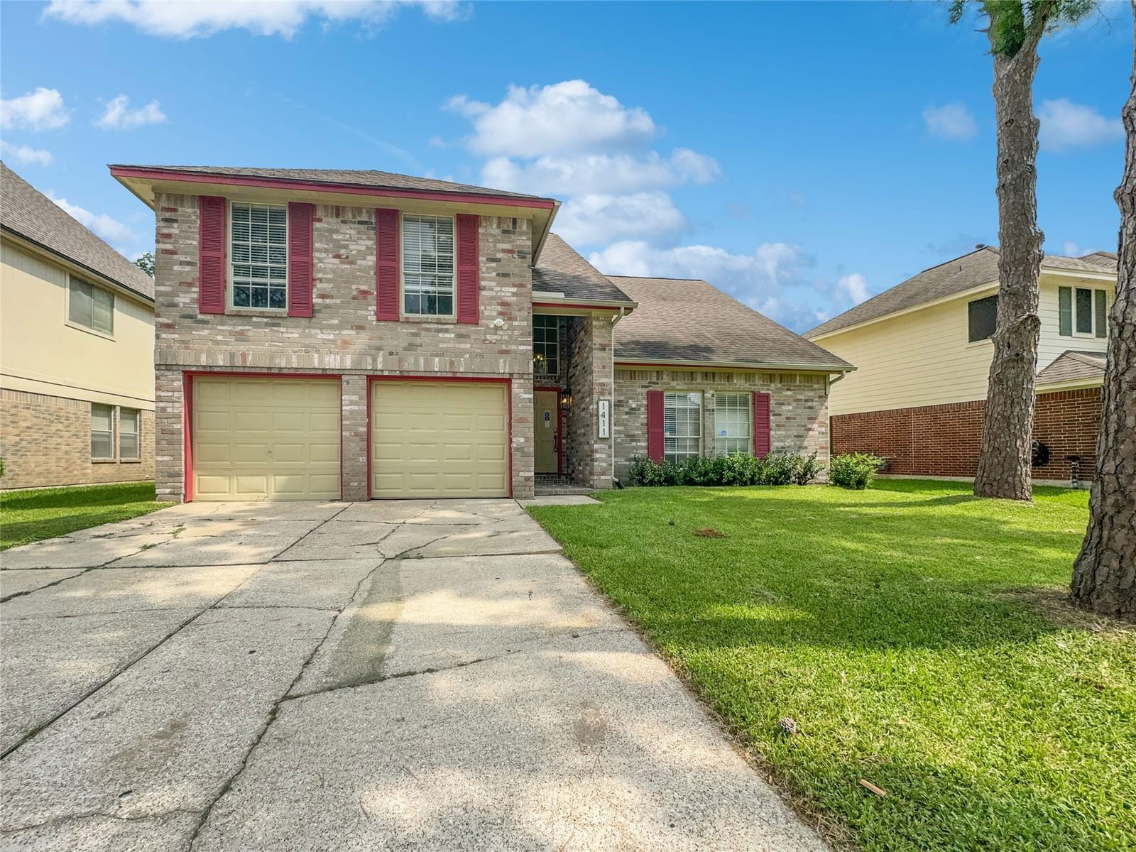 Real estate property located at 1411 New Cedars, Harris, Bay Glen Sec 02, Houston, TX, US