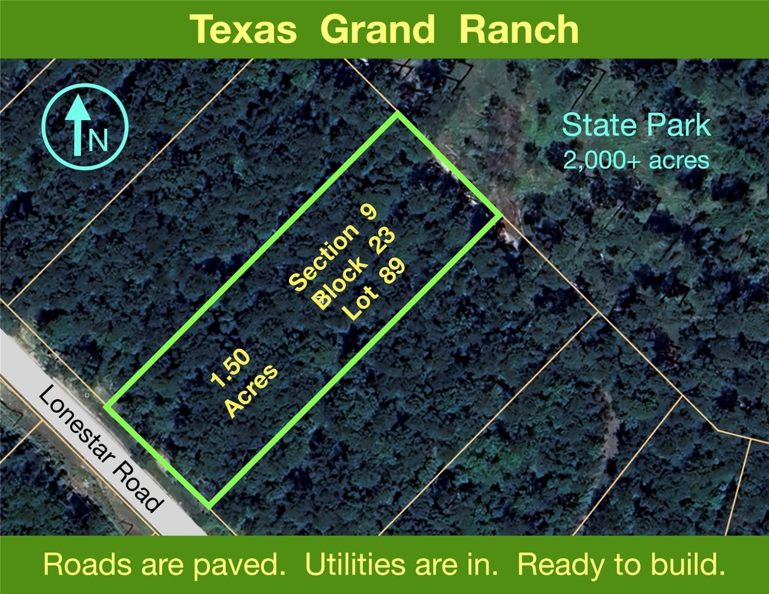Real estate property located at 9-23-89 Lonestar, Walker, I Texas Grand Ranch, New Waverly, TX, US