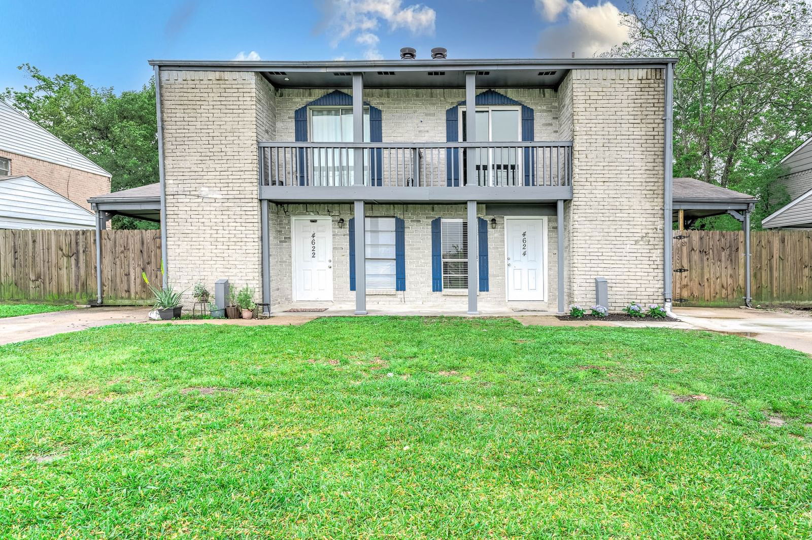 Real estate property located at 4622 & 4624 Orange, Brazoria, Pearland, TX, US