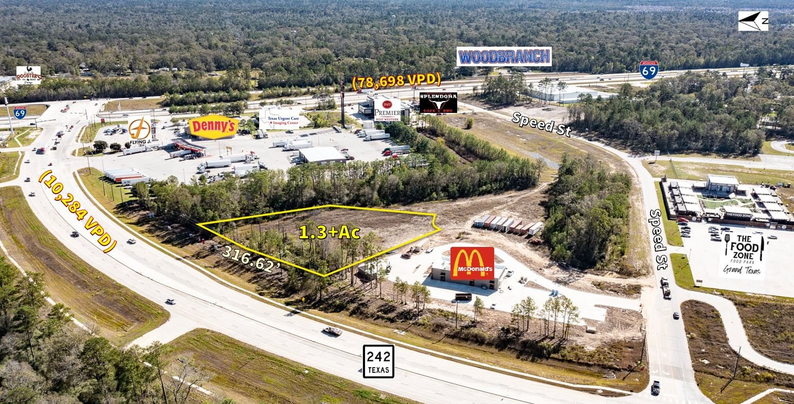 Real estate property located at 0 Hwy 242, Montgomery, TAYLOR WM S, New Caney, TX, US