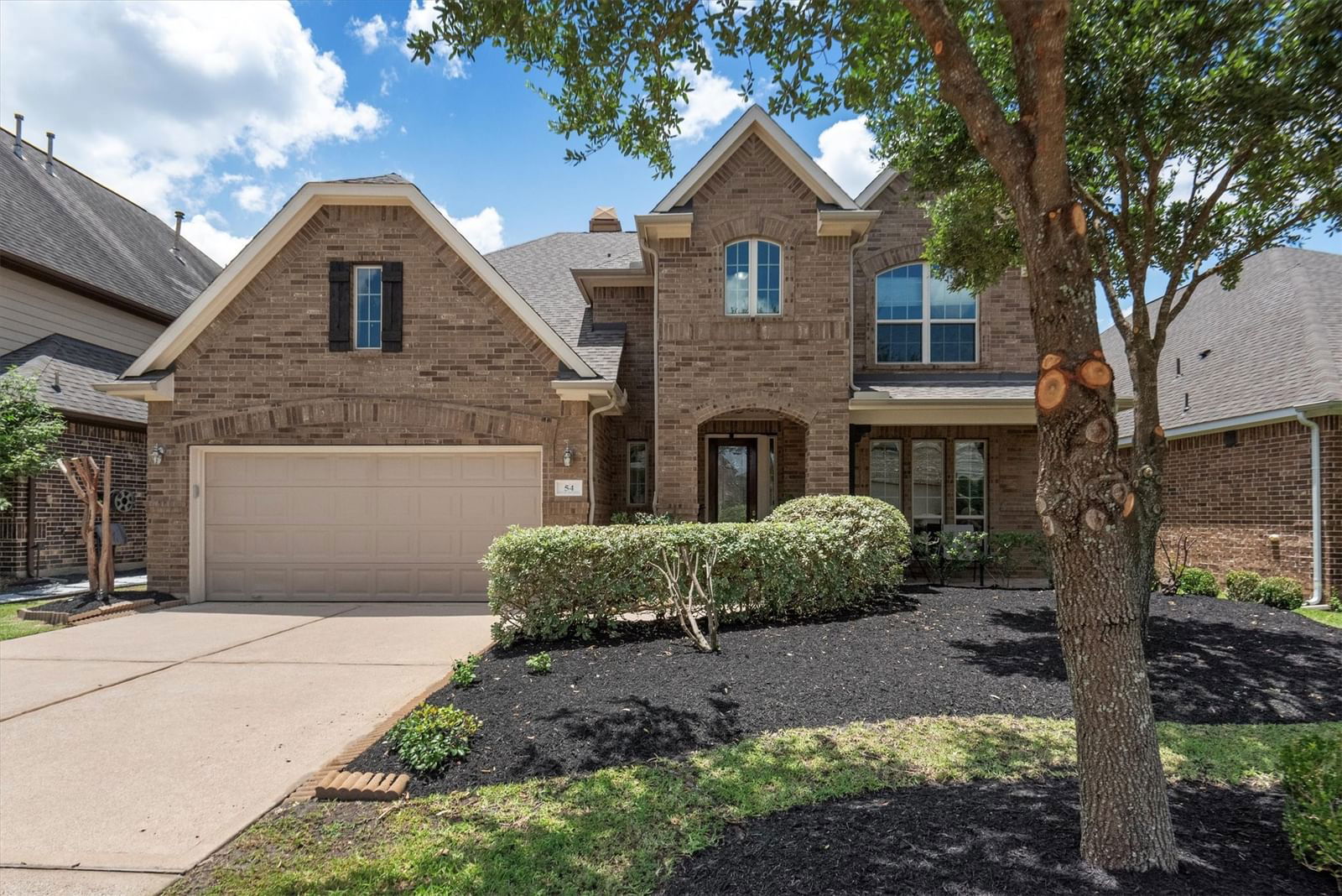 Real estate property located at 54 Wyatt Oaks, Harris, Woodlands Creekside Park West, The Woodlands, TX, US