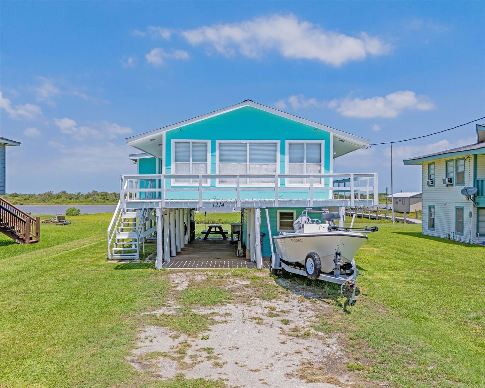Real estate property located at 1214 County Road 201, Matagorda, Downey Caney Creek Sec 1, Sargent, TX, US