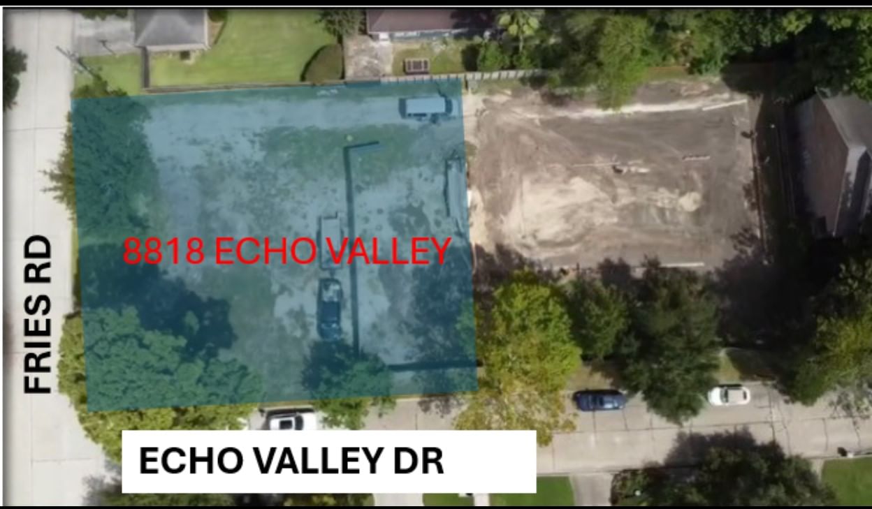 Real estate property located at 0 Fries, Harris, ECHO VALLEY ESTATES, Spring Valley Village, TX, US