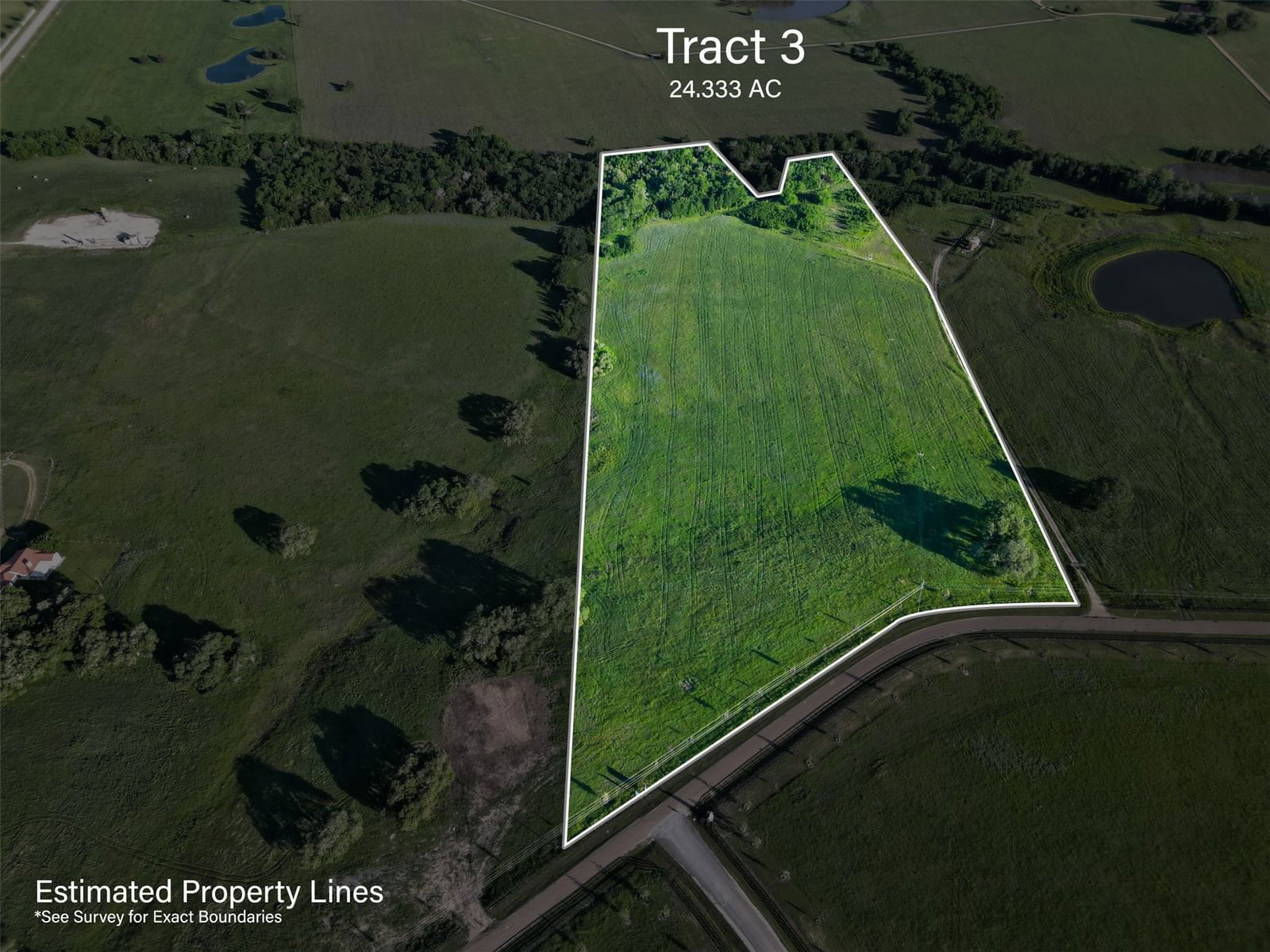 Real estate property located at 5094 Hartfield, Fayette, The Heart Field at Round Top, Round Top, TX, US