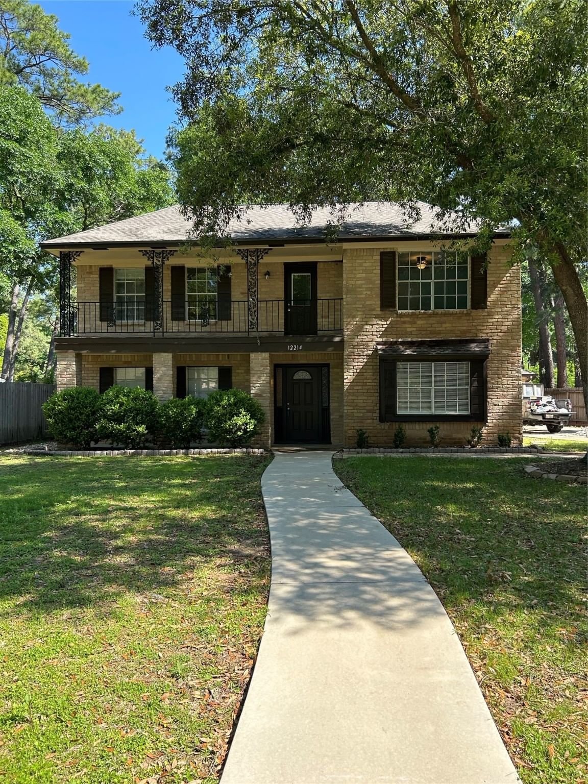 Real estate property located at 12214 Christy Mill, Harris, Hunterwood Forest Sec 01 Amd, Houston, TX, US