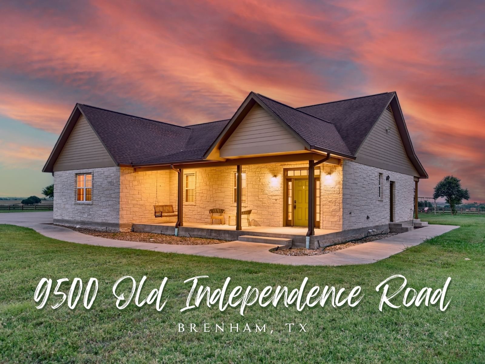 Real estate property located at 9500 Old Independence Road, Washington, A0078 - Lessassier, Luke, Brenham, TX, US