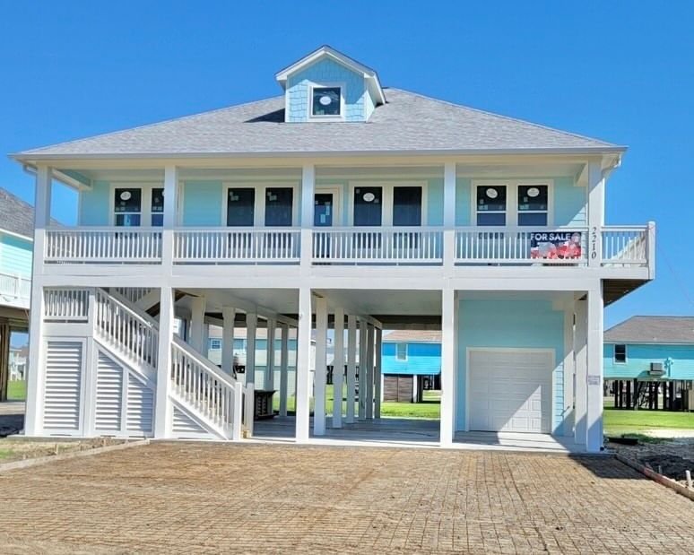 Real estate property located at 2210 Crab, Galveston, Beaumont Drive Sub, Crystal Beach, TX, US