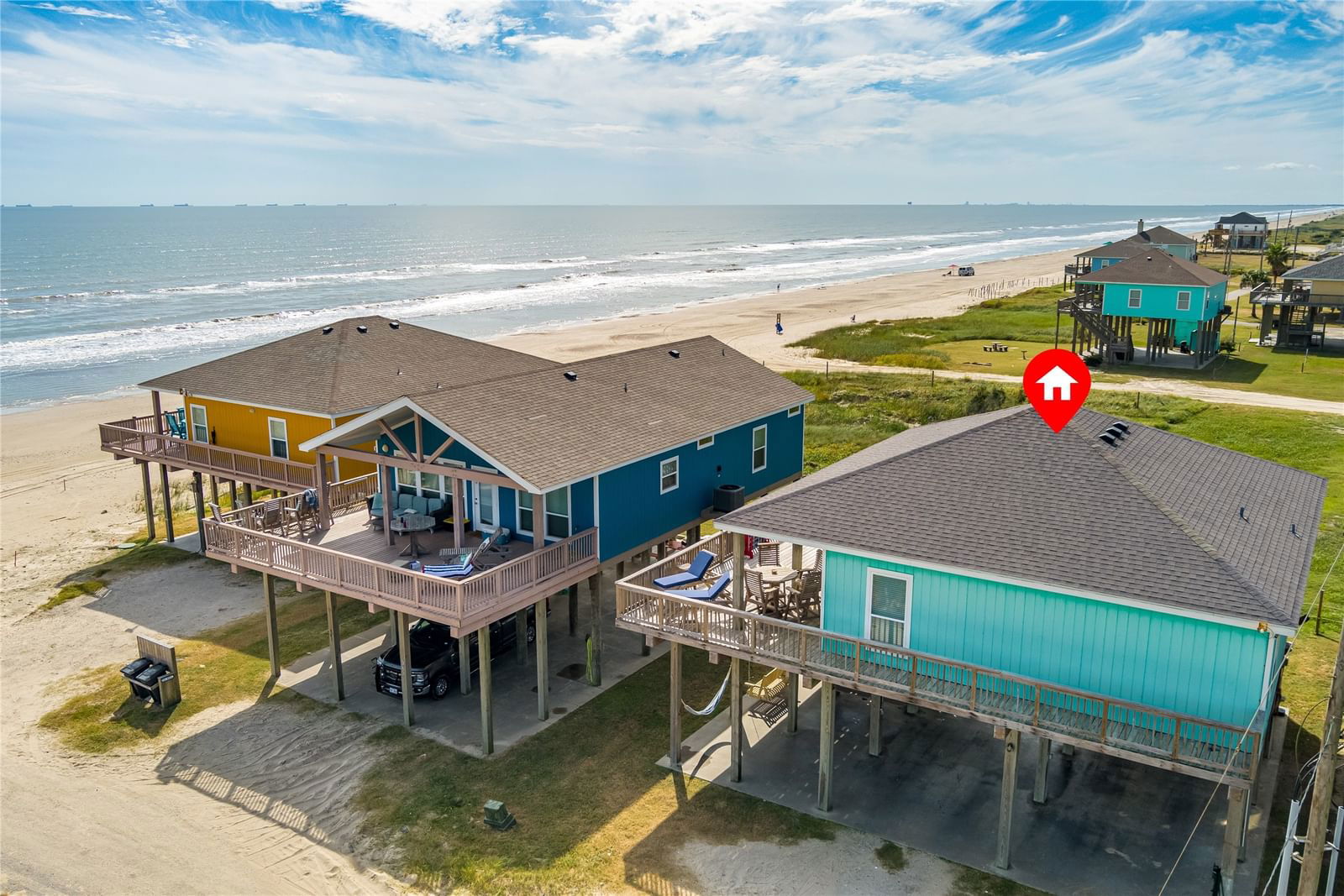 Real estate property located at 967 James, Galveston, FRANK A HUGHES SUB, Gilchrist, TX, US