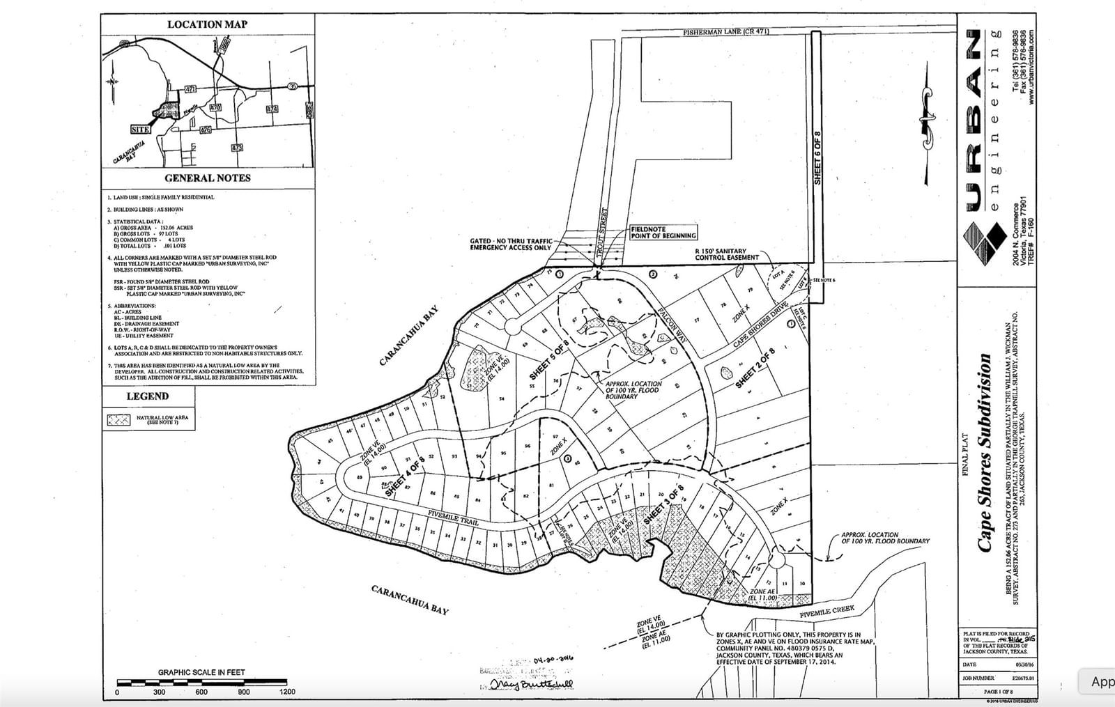 Real estate property located at Lot 19 Fivemile, Jackson, Cape Shores Sub, Palacios, TX, US