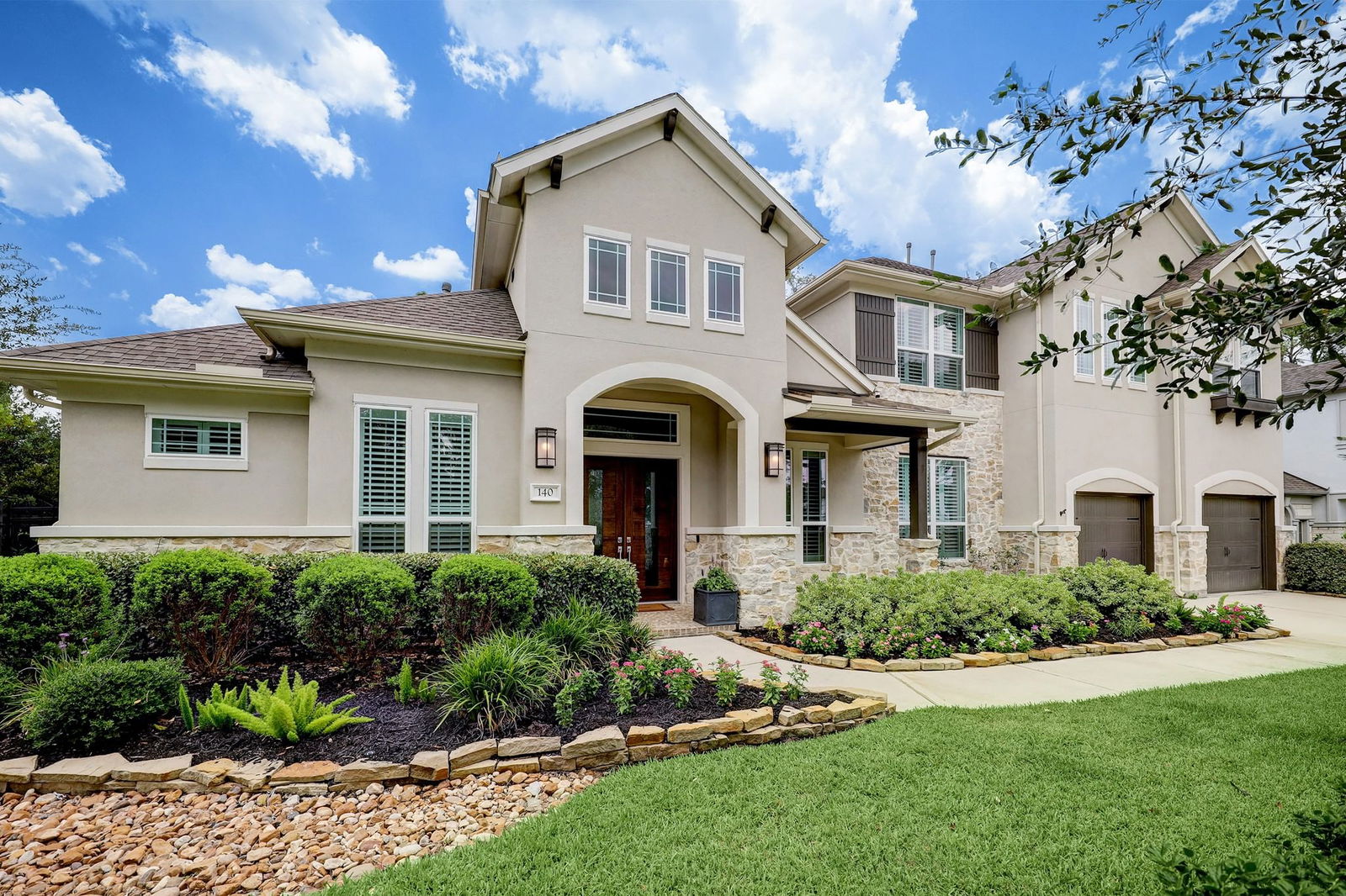 Real estate property located at 140 Thunder Valley, Harris, The Woodlands, TX, US