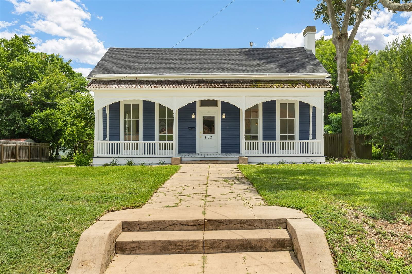 Real estate property located at 103 Germania Street, Washington, Cookes, Brenham, TX, US