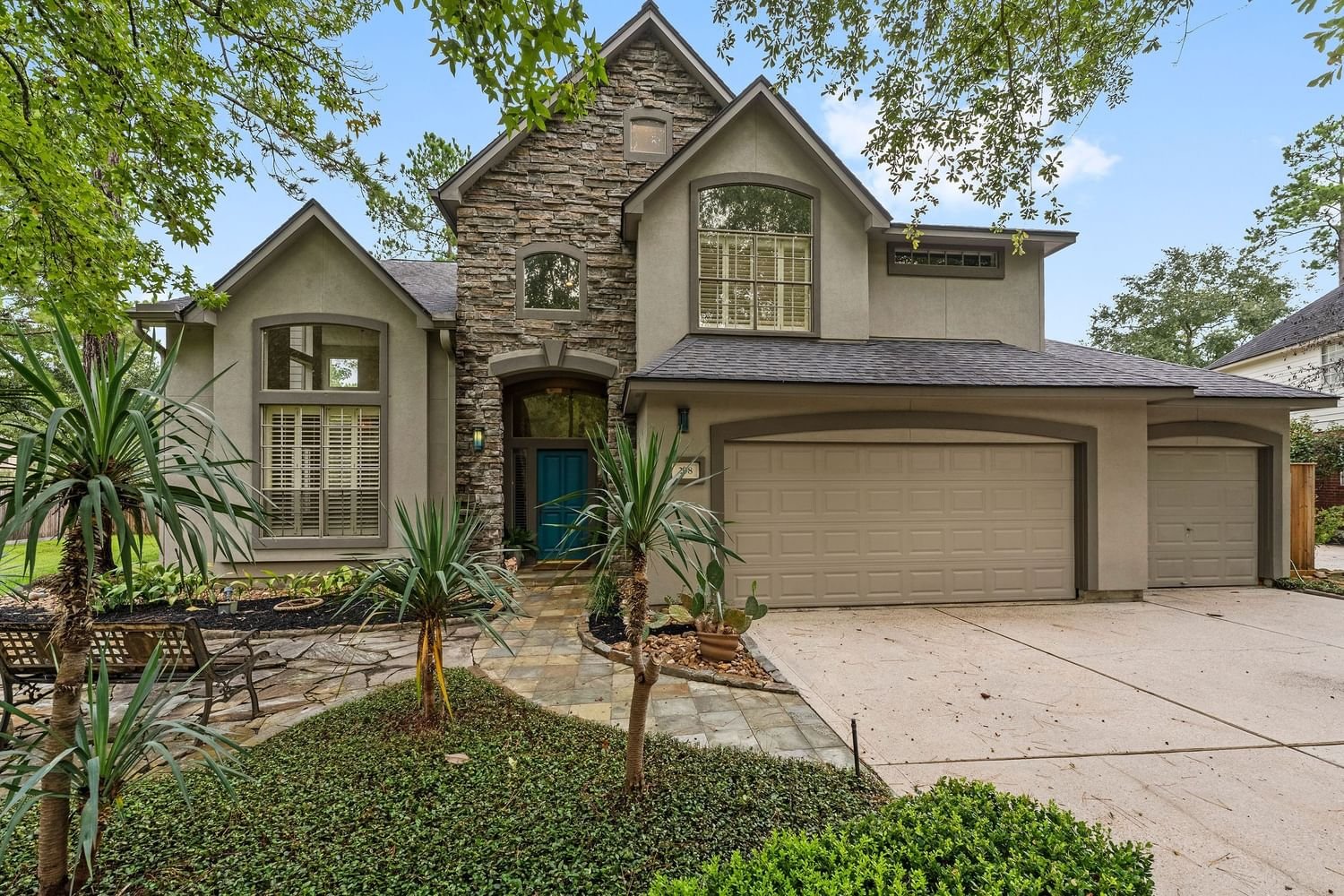 Real estate property located at 208 Purple Slate, Montgomery, The Woodlands, TX, US