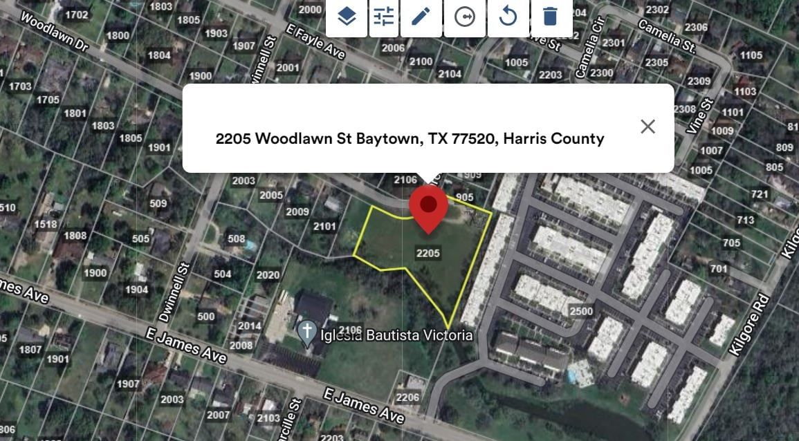 Real estate property located at 2205 Woodlawn, Harris, None, Baytown, TX, US