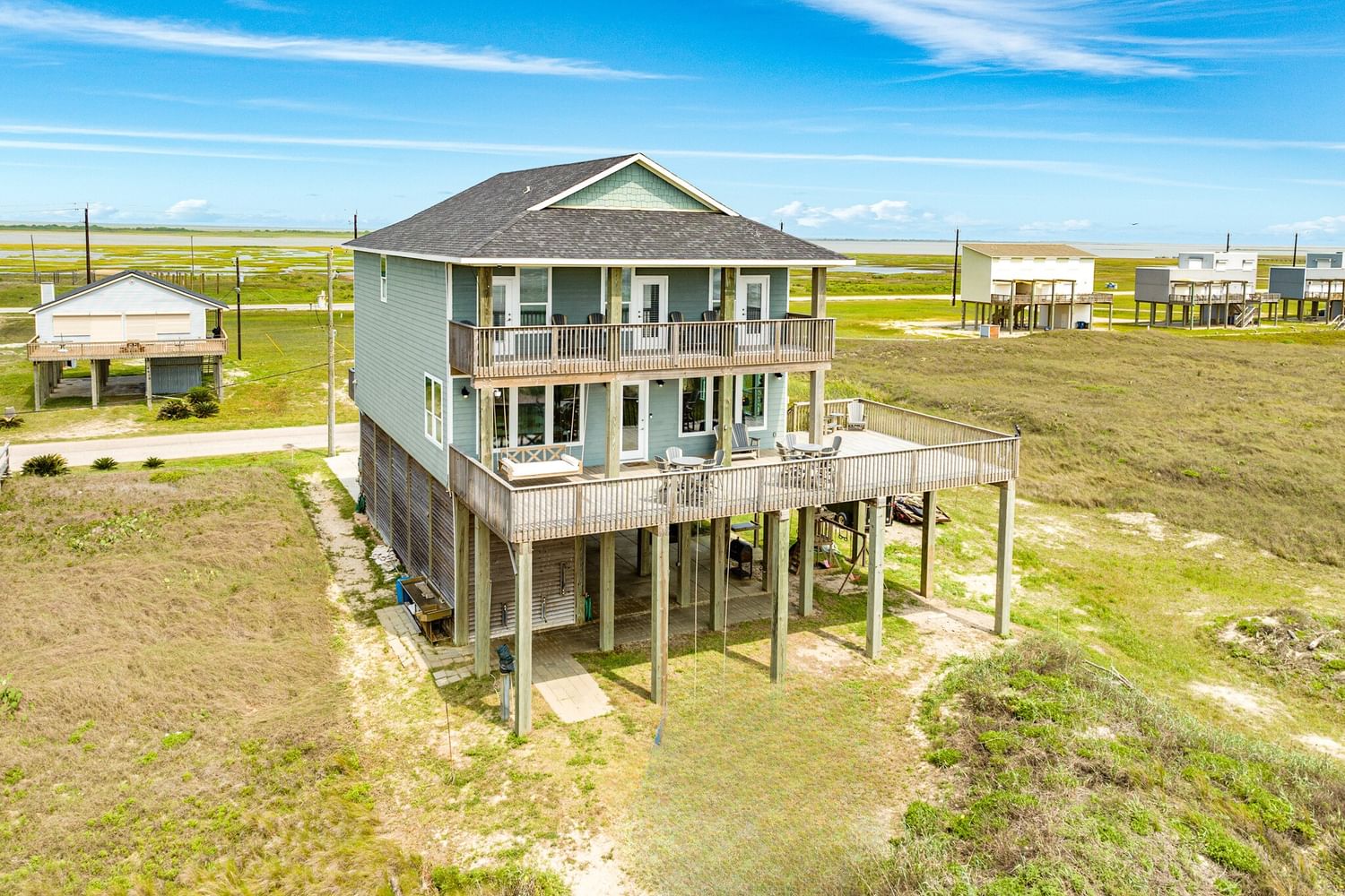 Real estate property located at 4843 County Road 257c, Brazoria, San Luis Beach, Surfside Beach, TX, US