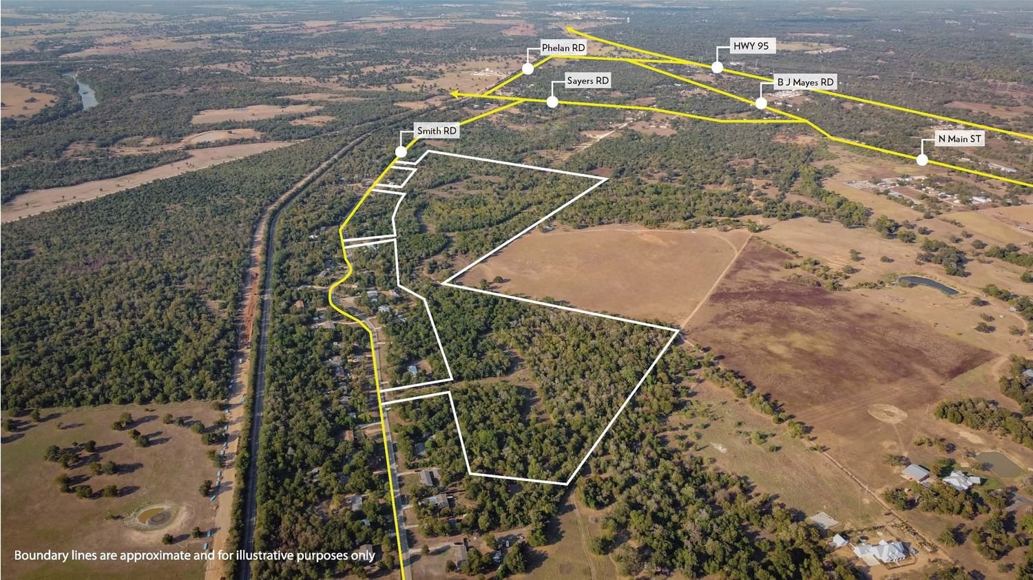 Real estate property located at TBD (88.852 Acr Smith, Bastrop, NA, Bastrop, TX, US