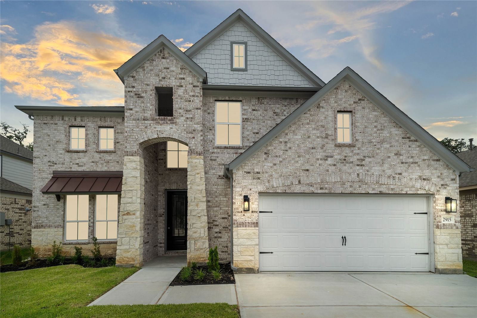 Real estate property located at 2915 Skerne Forest, Harris, Bradbury Forest, Spring, TX, US