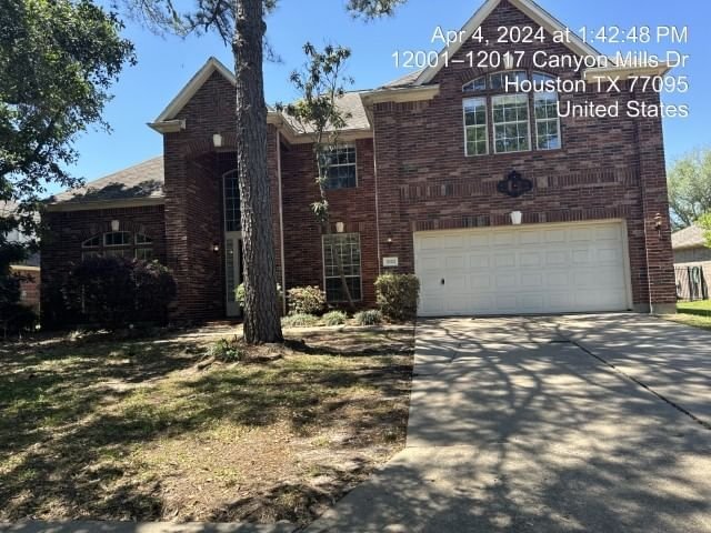Real estate property located at 12003 Canyon Mills, Harris, Stone Gate Sec 01 Amd, Houston, TX, US