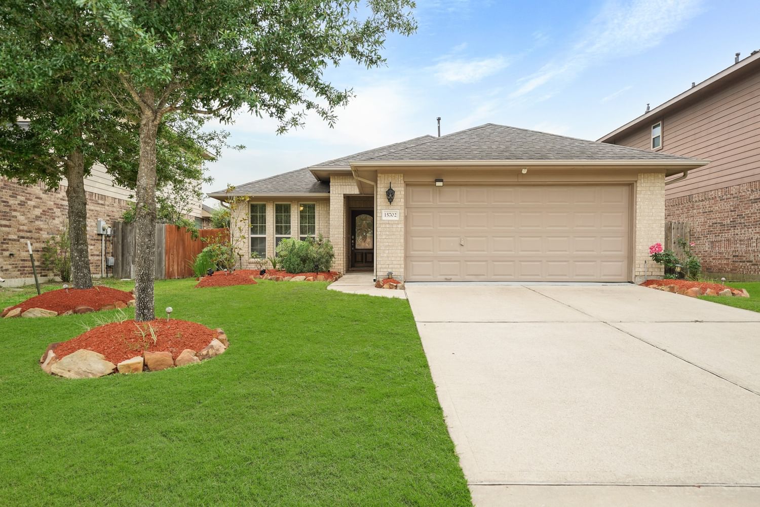 Real estate property located at 15702 Whispering Green, Harris, Park Creek, Cypress, TX, US