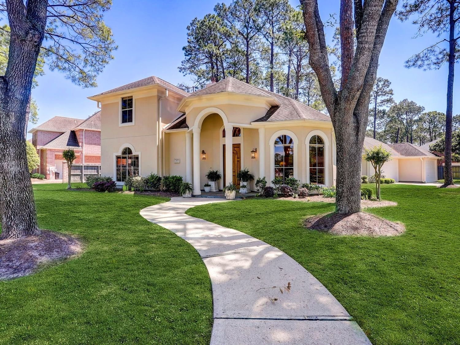 Real estate property located at 202 Hidden Pines, Galveston, Creekside Estates, League City, TX, US