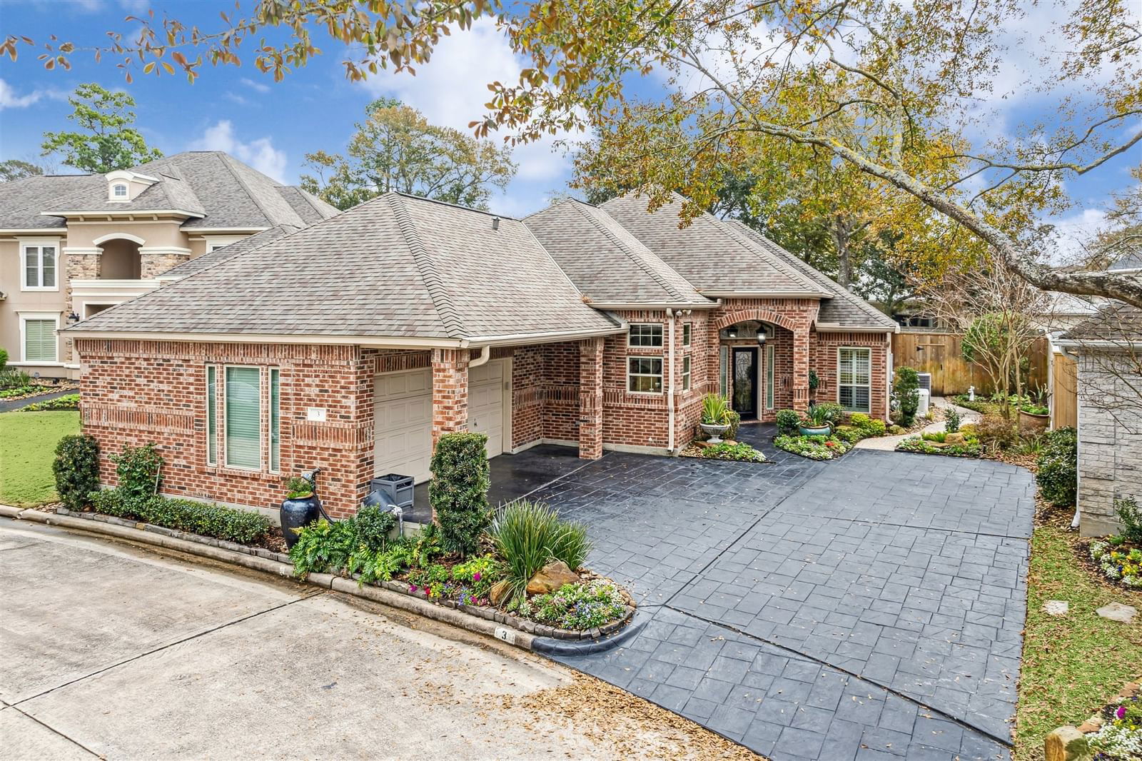 Real estate property located at 3 Stonegate Park, Harris, Stonegate Court, Spring, TX, US