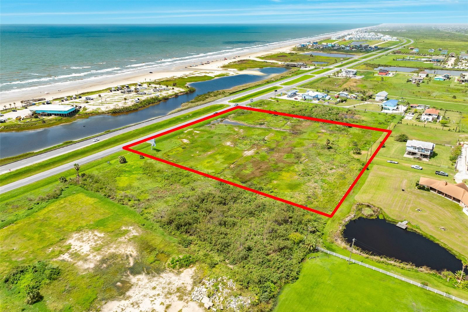 Real estate property located at 11100 San Luis Pass Rd, Galveston, Trimble & Lindsey Sec 1, Galveston, TX, US