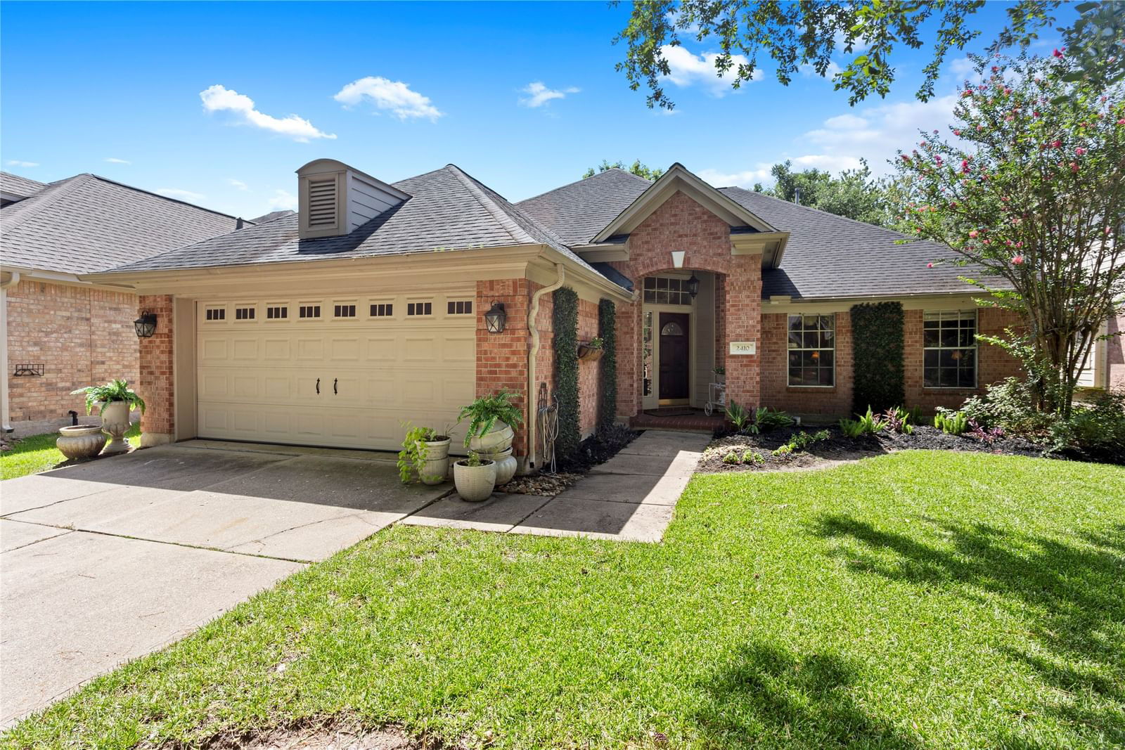 Real estate property located at 2410 Gentle Brook, Harris, Northfork Sec 6, Houston, TX, US