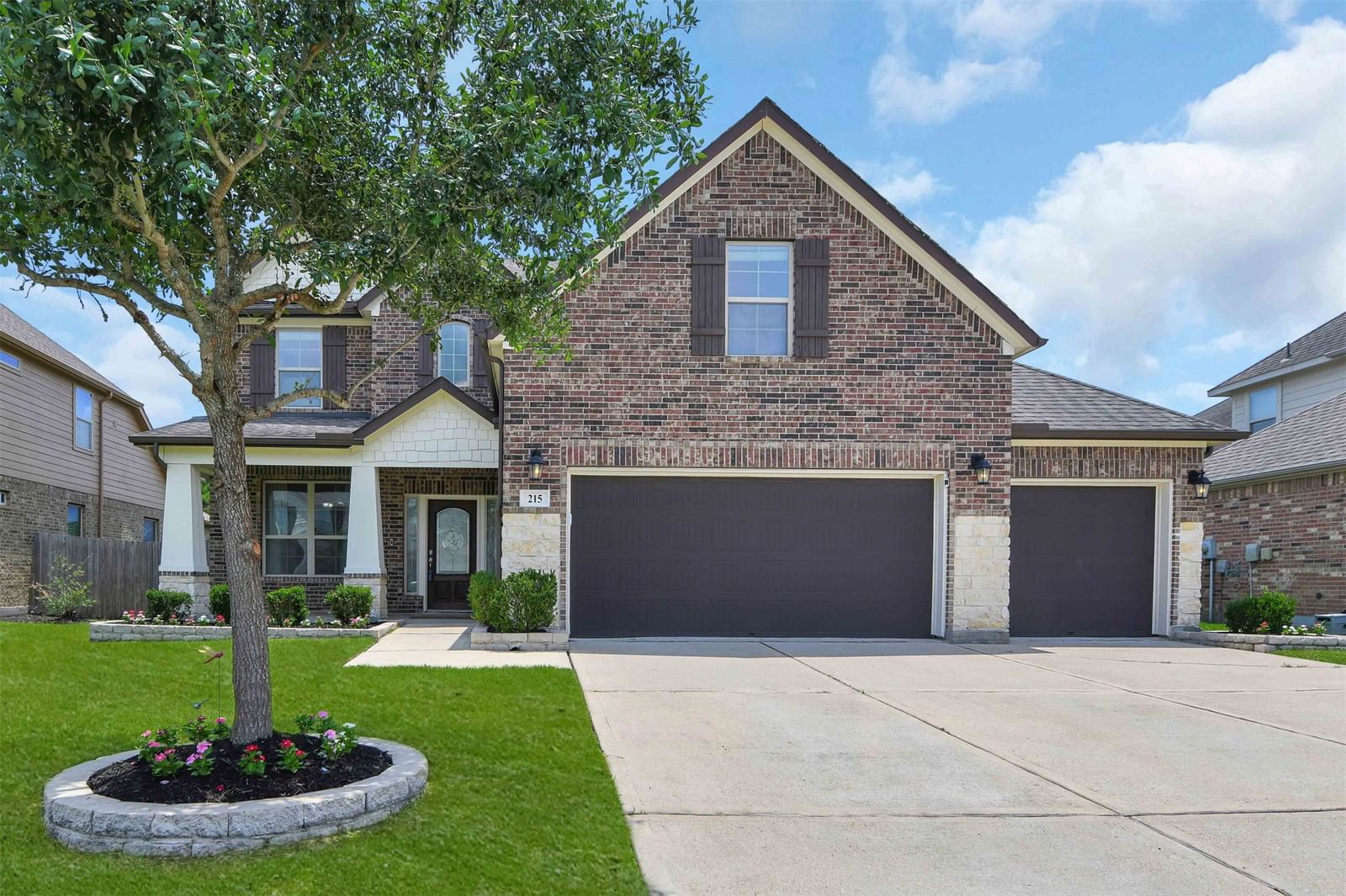 Real estate property located at 215 Auburn Shores, Fort Bend, Bonbrook Plantation North Sec 8, Rosenberg, TX, US