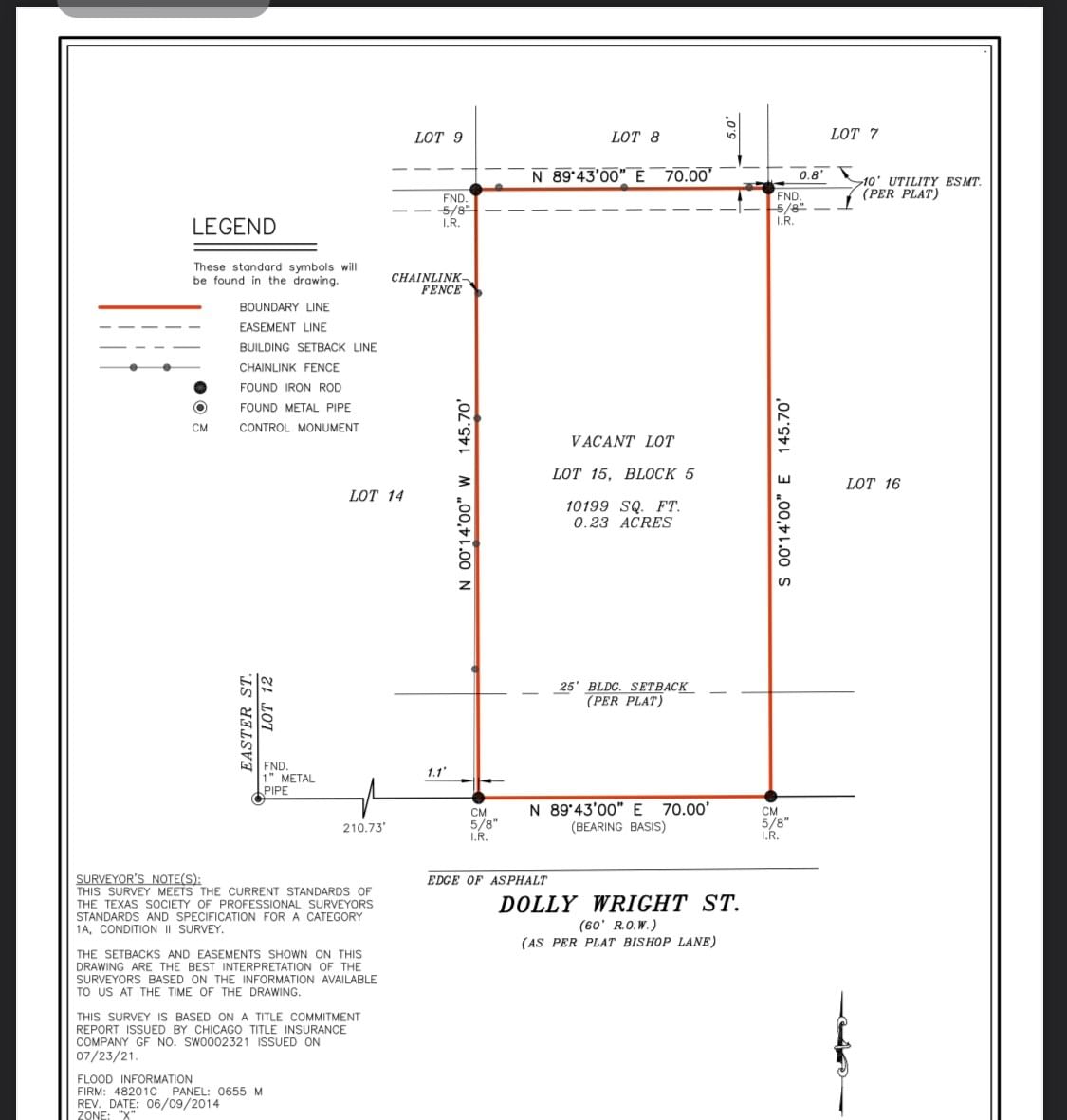 Real estate property located at 2430 Dolly Wright, Harris, Highland Acre Homes Annex 02, Houston, TX, US