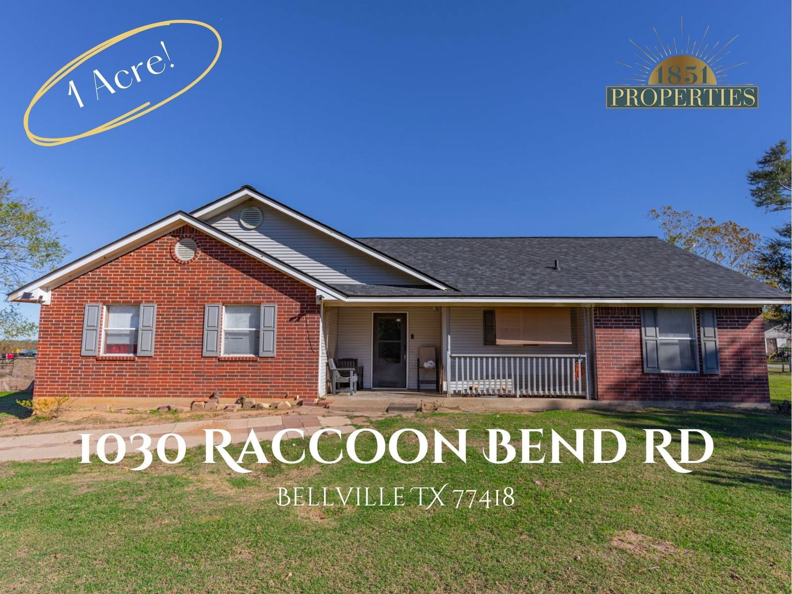 Real estate property located at 1030 Raccoon Bend, Austin, NA, Bellville, TX, US